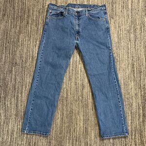Levi's Men's Size 40x30 Light Wash Relaxed‎ Classic Straight Leg Jeans